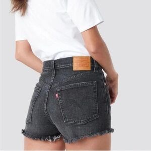 NWT Levi’s 501 button fly high rise cutoffs